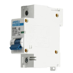 Mini Circuit Breaker Dz58-125 1p Andeli Circuit Breakers MCB Mini Circuit Breaker Dz58-125 1p Andeli Circuit Breakers MCB