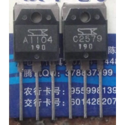 2SA1104 2SC2579 A1104 C2579 New SANKEN Pair 5PCS/LOT 2SA1104 2SC2579 A1104 C2579 New SANKEN Pair 5PCS/LOT