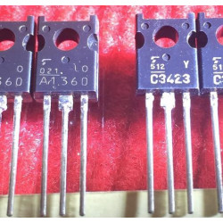 2SA1360 2SC3423 A1360 C3423 New Pair 5PCS/LOT 2SA1360 2SC3423 A1360 C3423 New Pair 5PCS/LOT