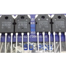 2SA1939 2SC5196 A1939 C5196 Toshiba Pair 5PCS/LOT 2SA1939 2SC5196 A1939 C5196 Toshiba Pair 5PCS/LOT