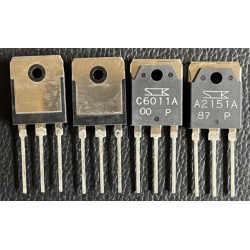 2SC6011A 2SA2151A C6011A A2151 PAIR sanken new original 2SC6011A 2SA2151A C6011A A2151 PAIR sanken new original