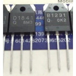 2SD1841 2SB1231 D1841 B1231 New Sanyo Pair 5PCS/LOT 2SD1841 2SB1231 D1841 B1231 New Sanyo Pair 5PCS/LOT