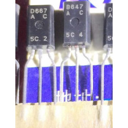2SD667AC 2SB647AC D667 B647 PAIR 2SD667AC 2SB647AC D667 B647 PAIR
