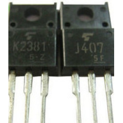 2SK2381 2SJ407 K2381 J407 2pairs/lot 2SK2381 2SJ407 K2381 J407 2pairs/lot