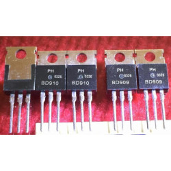 BD910 BD909 Philips TO-220 Pair 5PCS/LOT BD910 BD909 Philips TO-220 Pair 5PCS/LOT
