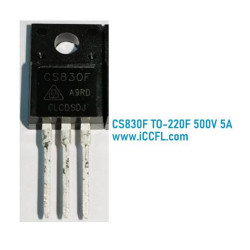 CS830F TO-220F 500V 5A 5PCS/LOT CS830F TO-220F 500V 5A 5PCS/LOT