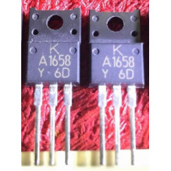 KTA1658 2SA1658 A1658 New TO-220F 5PCS/LOT KTA1658 2SA1658 A1658 New TO-220F 5PCS/LOT