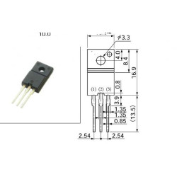 K3569 2SK3569 TO-220F 600V 10A 5PCS/LOT