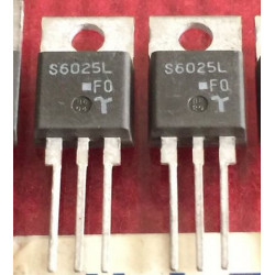 S6025L S6025 TO-220 silicon controlled rectifiers 5pcs/lot S6025L S6025 TO-220 silicon controlled rectifiers 5pcs/lot