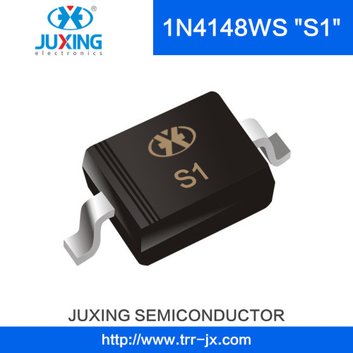 Juxing 1n4148ws 200MW Surface Mount Switching Diode with SOD-323 Package Juxing 1n4148ws 200MW Surface Mount Switching Diode with SOD-323 Package
