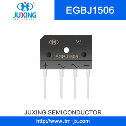 Juxing 600V 15A 240ifsm 1.1vf Low Reverse Leakage Current Bridge Rectifier Diode with Gbj1506 Model Juxing 600V 15A 240ifsm 1.1vf Low Reverse Leakage Current Bridge Rectifier Diode with Gbj1506 Model