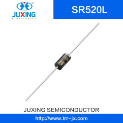Juxing Sr520L 20V 5A Ifsm150A Vrms14V Low Vf Schottky Recitifiers Diode with Do-27 Case Juxing Sr520L 20V 5A Ifsm150A Vrms14V Low Vf Schottky Recitifiers Diode with Do-27 Case