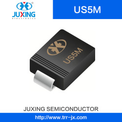Us5m Vf1.7V 1000V5a Ifsm150A Juxing Surface Mount Ultra Fast Rectifiers Diode SMC Us5m Vf1.7V 1000V5a Ifsm150A Juxing Surface Mount Ultra Fast Rectifiers Diode SMC