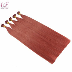 Flat Tip Pre-Bonde Russian Hair Italian Glue Virgin Remy Human Hair Extension Flat Tip Pre-Bonde Russian Hair Italian Glue Virgin Remy Human Hair Extension